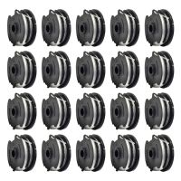 20Pcs Grass Trimmer Spool Replacement for Parkside Cordless Grass Trimmer PRTA 20-Li C3 IAN351753