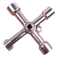 Multi-function Tool Cross Electric Control Cabinet Inside The Triangle Key Wrench Elevator Water Meter Valve Square Hole Key