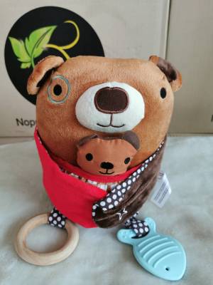 ของเล่น Skip Hop Hug &amp; Hide activity toys (หมีอุ้มน้อง) ภาพสินค้าจริง