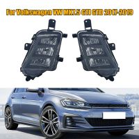 ไฟตัดหมอกแสงวิ่งกลางวันไฟตัดหมอก LED 0กันชนหน้ารถ5GG94170 5GG941699สำหรับ Volkswagen VW MK7.5 GTI GTD 2017 2018 2019