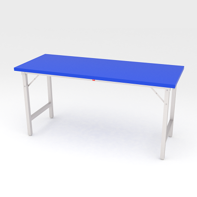 Lucky World โต๊ะขาพับอเนกประสงค์ รุ่น FGS-60150-สีน้ำเงิน