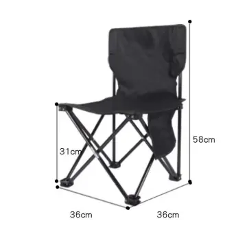 Outdoor portable folding chair combat readiness bench fishing small stool  travel camping Maza ultra-light queuing