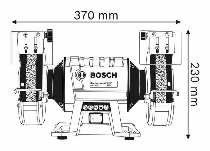 bosch-มอเตอร์หินไฟ-8-นิ้ว-รุ่น-gbg60-20-600วัตต์-รับประกันศูนย์-1-ปี-060127a4k0