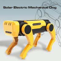 ?Dream Best? Educational Assembly STEM Solar Toys Electric Mechanical Dog Science Tech Puzzle Toy Quadruped Bionic Smart Robot Dog DIY New Quadruped Bionic Smart Robot Dog Toys Assembly Science Tech Puzzle Toy