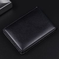 ZZOOI Multi-functional Men Leather Credit Card Wallet Organizer Holder Pouch RFID Blocking Coin Purse Cash Pocket