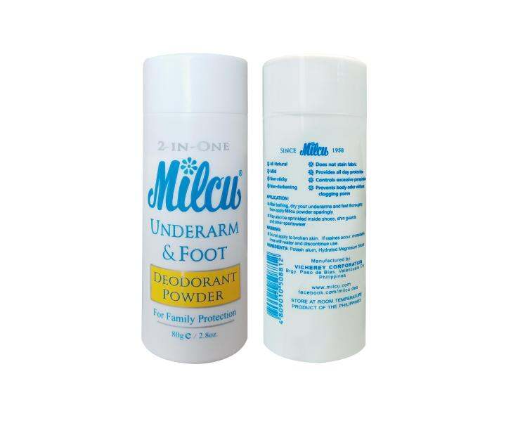 Milcu Deodorant Powder 80 grams Lazada PH