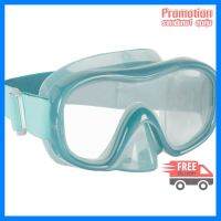 Adult Tempered Glass Snorkelling Mask SNK 520 peacock blue