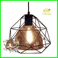 ไฟช่อ CST 93770-1A CST สีดำ 1 หัวPENDANT LAMP CST 93770-1A BLACK 1-LIGHT **พลาดไม่ได้แล้วจ้ะแม่**