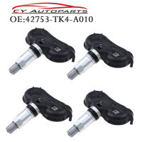 4ชิ้นใหม่ TPMS เซ็นเซอร์ยางความดันการตรวจสอบระบบสำหรับ Honda Acura CR-Z CSX 42753-TK4-A010 42753TK4A010 42753-TK4-A010-M1 315เมกะเฮิร์ตซ์