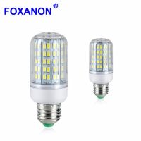 ไฟหลอดไฟ Led E27จาก Foxanon 5730smd 24 30 42 64 80 89 108 136leds โคมไฟ E14โคมไฟ Led สปอตไลท์ไฟ Led สำหรับการตกแต่งบ้าน