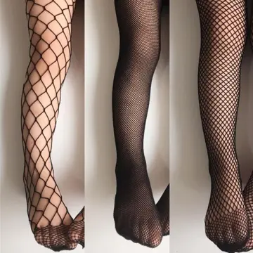 Hot Selling Slim Perfect Legs Sexy Women's Long Fishnet Mesh Nylon Tights  Body Stockings Fish Net Pantyhose High Waist Hosiery Color: black tights,  Size: One Size