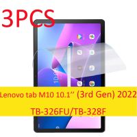 【ขาย】แท็บ Lenovo ปกป้องหน้าจอสำหรับนิ่ม3แพ็ค M10 3rd Gen 10.1 (2022เปิดตัว) TB-326FU ฟิล์มป้องกัน TB-328F