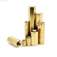 ™㍿✙ 5/10/50X M2 M2.5 M3 M4 M5 Solid Brass Copper PCB Board Motherboard Hex Standoff Hexagon Pillar Column Female-Female Screw Spacer