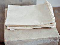 ผ้าเช็ดปาก LARGE NAPKIN SET IN RAW UNDYED COTTON