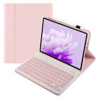 เคสคีย์บอร์ดที่ถอดออกได้สำหรับ Huawei Matepad Air 2023 11.5นิ้ว,2023 11.5นิ้วพร้อมที่วางปากกาอัจฉริยะปิดหน้าจออัตโนมัติแบบบาง/เคสหนังปลุกพร้อมคีย์บอร์ดสำหรับ Matepad SE 10.4 2023, Matepad Pro 11 2023, Matepad Pro 11 2022