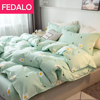 100 pure cotton twill four-piece bedding student dormitory single quilt cover three-piece quilt cover sheet