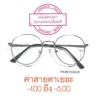 แว่นสายตาสั้น ค่าสายตาสั้นเยอะ -4.50 ถึง -8.00 เลนส์มัลติโค้ทออโต้ ออกแดดเปลี่ยนสี รุ่น 8265B