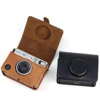 Apply Fuji instax Mini EVO polaroid instant camera protection shell Fuji Mini EVO camera bag holster restoring ancient ways receive a case lens cover toughened the paster accessories