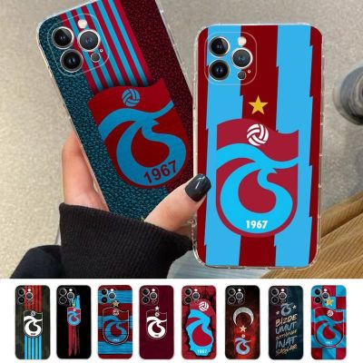 Trabzonspor Phone Case Silicone Soft for iphone 14 13 12 11 Pro Mini XS MAX 8 7 6 Plus X XS XR Cover