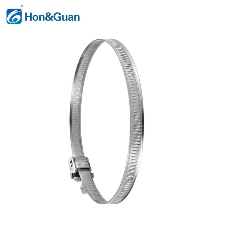 jing-ying-hon-amp-guan-2ชิ้นคลิปหนีบสแตนเลส6นิ้วสำหรับอุปกรณ์ท่อระบบระบายอากาศแบบท่อ