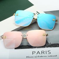 [The newest] 2021 New Little Fashion Metal Compound Sunglasses Mens and Womens High-end