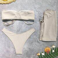 Seven#Rishang Swimsuit 2022 y Bikini Split Three-Piece Female