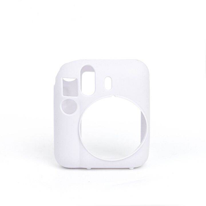 เคสซิลิโคนสำหรับกล้องสำหรับ-fujifilm-instax-เปลือก-mini12ฝาครอบป้องกันปลอกนิ่มสีทึบรอยขีดข่วนเคสขนาดเล็ก12