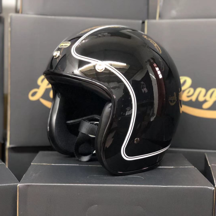 Penguin helmet Harley Indian Magellan DOT retro personality 3/4 helmet Jiang Ge vespa cycling