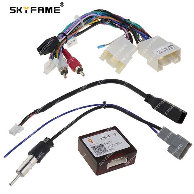 skyfame-car-16pin-wire-harness-adapter-canbus-box-decoder-for-mitsubishi-outlander-colt-plus-airtrek-lancer-rp5-mt-101