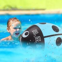 บอลลอยตัว  บอลชูชีพ บอลพยุงตัวว่ายน้ำ Ball Swimming  floating ball  Inflatable (SIZE 45*35 ซม..) ลายแมลงเต่าทอง