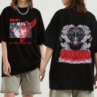 เสื้อยืดคอกลม2022 Hot Anime Attack บน Titan Eren เสื้อยืดแฟชั่น Harajuku Hip-Hop ชายหญิงเสื้อแขนสั้น S-5XL