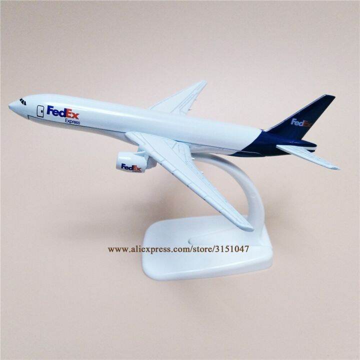 16Cm Air FEDEX Express B777 Boeing 777 Airways Airlines Metal Alloy Airplane Model Plane Diecast