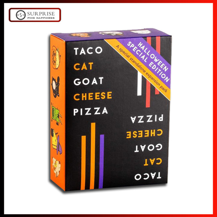 taco-cat-goat-cheese-pizza-halloween-edition-เกมปาร์ตี้การ์ดเกมทาโก้แมวแพะพิซซ่าชีสฮาโลวีน