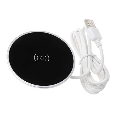 ”【；【-= Built In Desktop Wireless Charger Desktop Furniture Embedded Fast Wireless Charger Charging For Smartphone