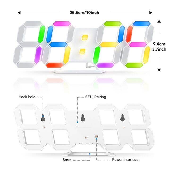 clock-wall-white-clock-living-room-modern-personality-multifunctional-electronic