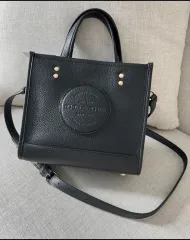 Tory Burch 142564 LARGE FLEMING SOFT BUCKET Bag Black