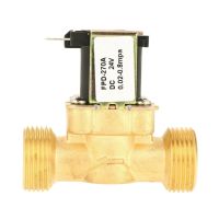 3/8 Brass Electric Solenoid  DC12V 24V AC220V Water Air Inlet Flow Switch Washer Dryer Parts