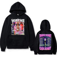 Rapper Lil Wayne Young Money Gash Momny Graphic Hoodie Man Vintage Fashion Streetwear Men Oversized Sweatshirt Pullover Size XS-4XL
