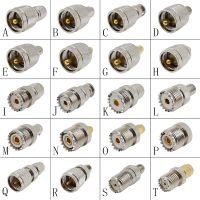 1Pcs UHF SO-239 PL-259 Male Female to F/ TNC/ BNC/ SMA/ MCX/ FME/ Mini UHF Plug Straight RF Coaxial Adapter Connector Converter Electrical Connectors