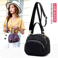 [COD] Womens bag all-match new fashion portable shoulder ladies mini cross-bag black Oxford cloth messenger