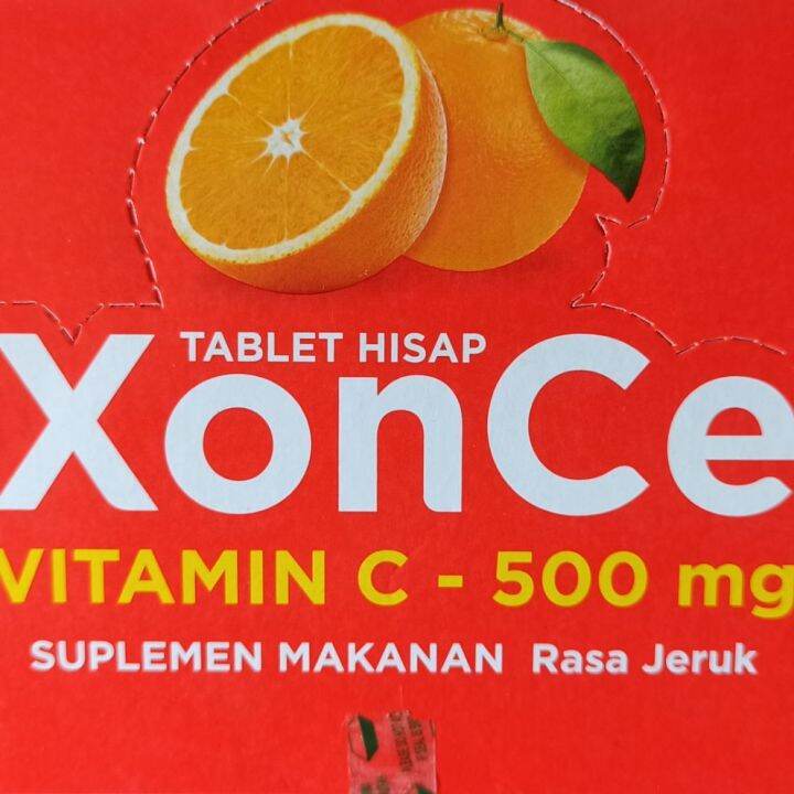 Xon Ce vitamin C500mg isi 50 strip/100 tablet hisap Lazada Indonesia