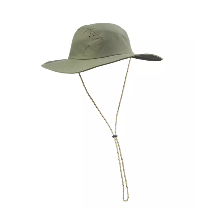 forclaz-หมวกใส่เทรคกิ้งป้องกันรังสียูวีสำหรับผู้ชาย-หมวกใส่เดินป่า-ป้องกันแสงแดด-ระบายอากาศได้ดี-มีความทนทาน-ผ้าแห้งเร็ว