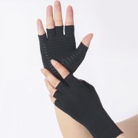 ⊙♤ 1 Pair Compression Arthritis Gloves Wrist Support Joint Pain Relief Hand Brace Women Men Therapy Wristband Compression Gloves