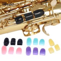 3pcs/pack Saxophone Risers Durable Soft Silicone Sax Thumb Rest Cushion Protector Tenor Soprano Accessory