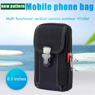 Túi đeo hông chất liệu vải bạt ngoài trời ví đựng điện thoại cho nam kiểu thumbnail