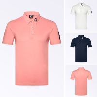 Golf Gear Breathable and quick-drying outdoor sports golf clothing mens golf clothes short-sleeved T-shirt POLO shirt top summer new style