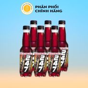 Lốc 6 Chai Nước Giải Khát Tăng Lực Wake Up 247 Vị Cà Phê 6x330ml