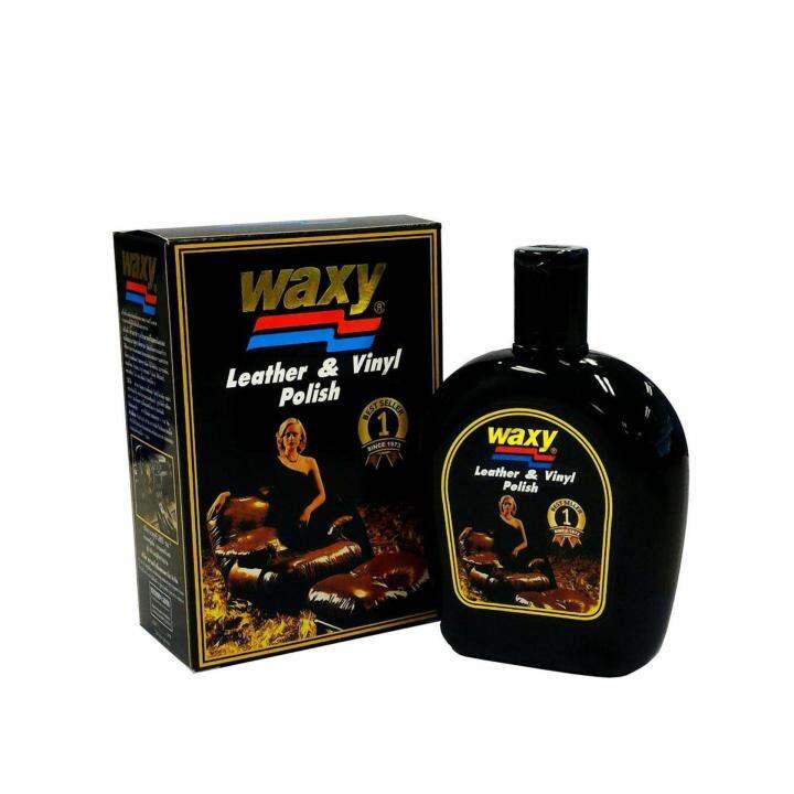 แว็กซี่-waxy-บำรุงรักษาเครื่องหนังและไวนิล-265-มล