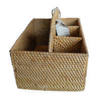 Condiment &amp; Spice Holder - Rattan/ ตะกร้าใส่ขวดซอส