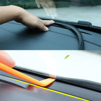 1.6M Car Dashboard Sealing Strips Rubber Sound insulation strip Auto Windshield Edges Gap Seal Strips Car Interior Accessories